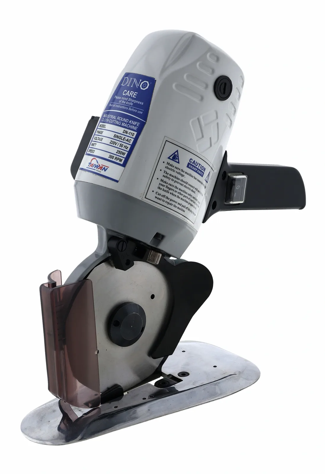 Electric fabric cutter, e-commerce product shot